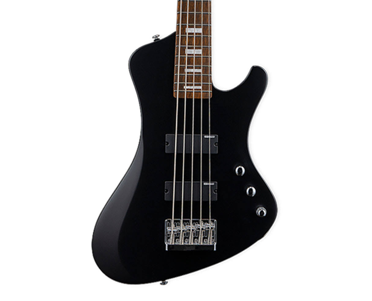 Black Satin 5 String Bass Guitar Q1616
