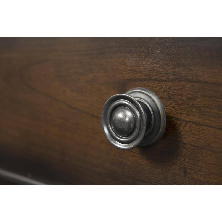 Walnut Media Chest D596