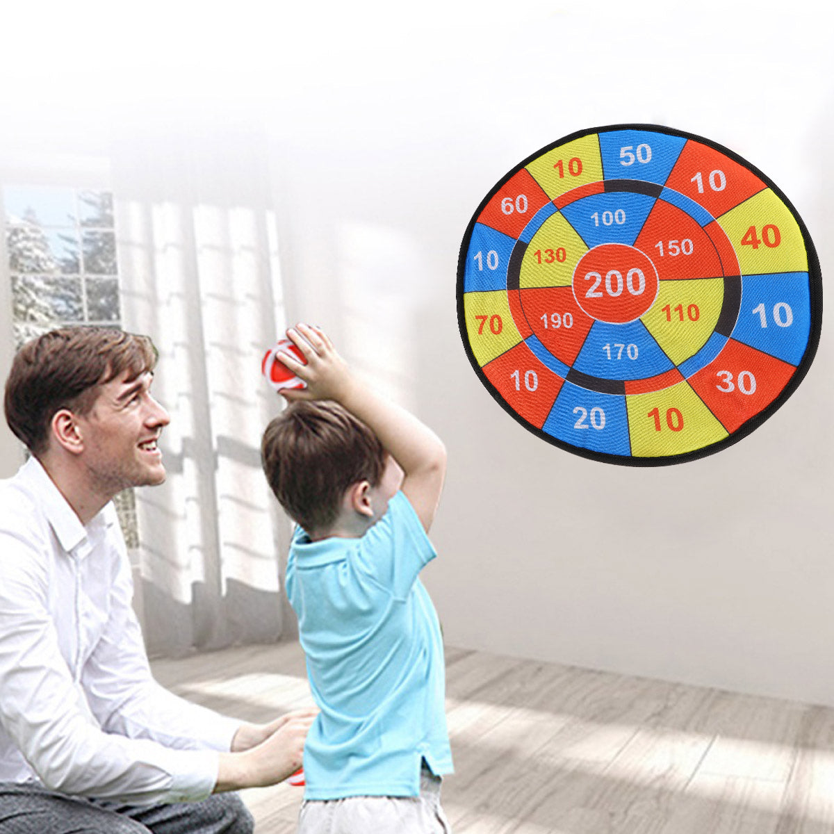 12 8 6 Outdoor Dart Board Toys for Boys Ages 4 E748