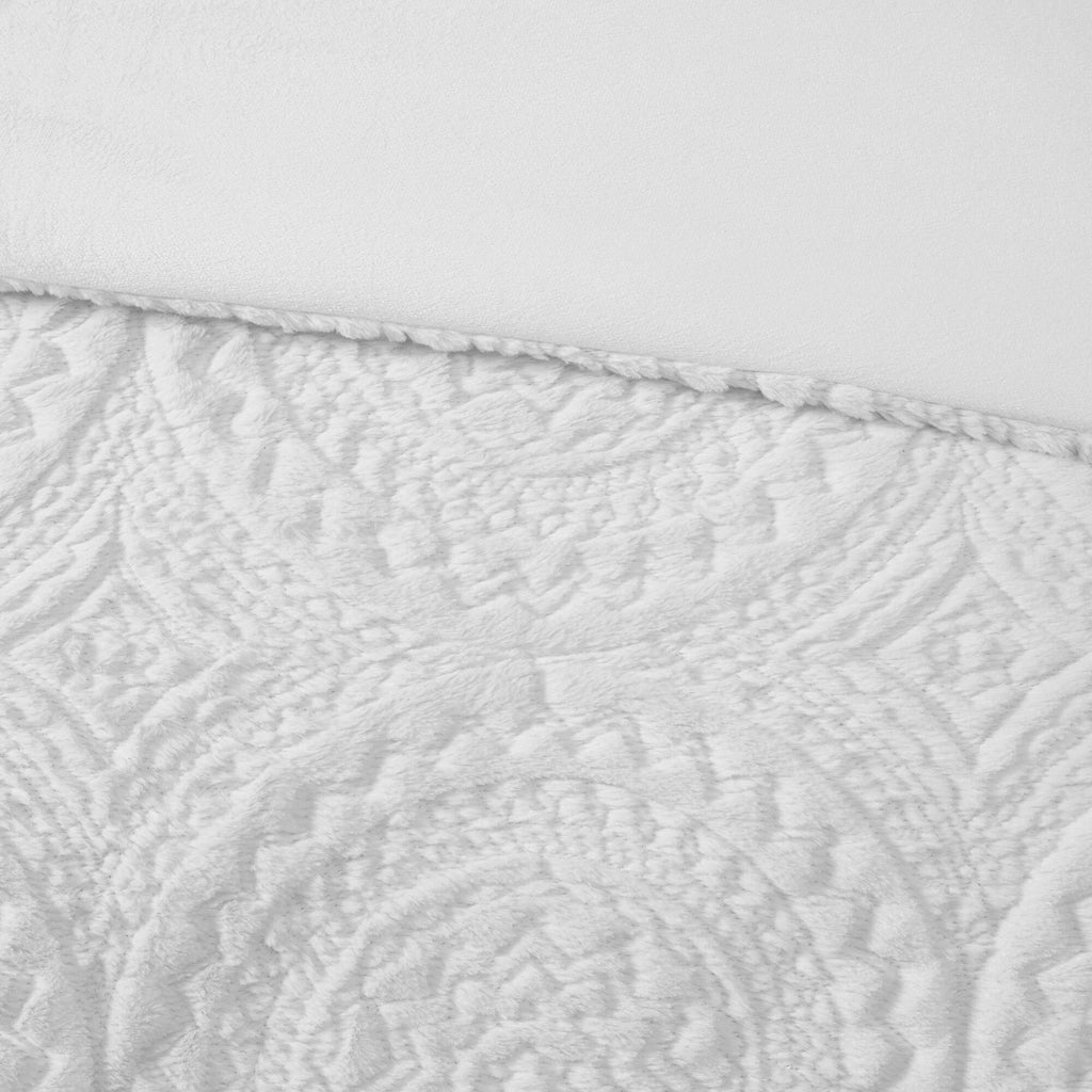 Blush King/Cal King Ultra Plush Comforter Mini Set L97502