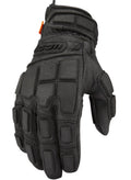 Black Leather Motorcycle Gloves L271831