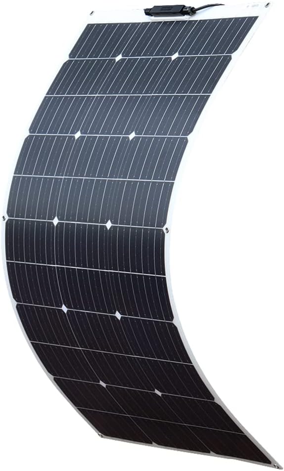 100W 12V Flexible Monocrystalline Solar Panel T1834