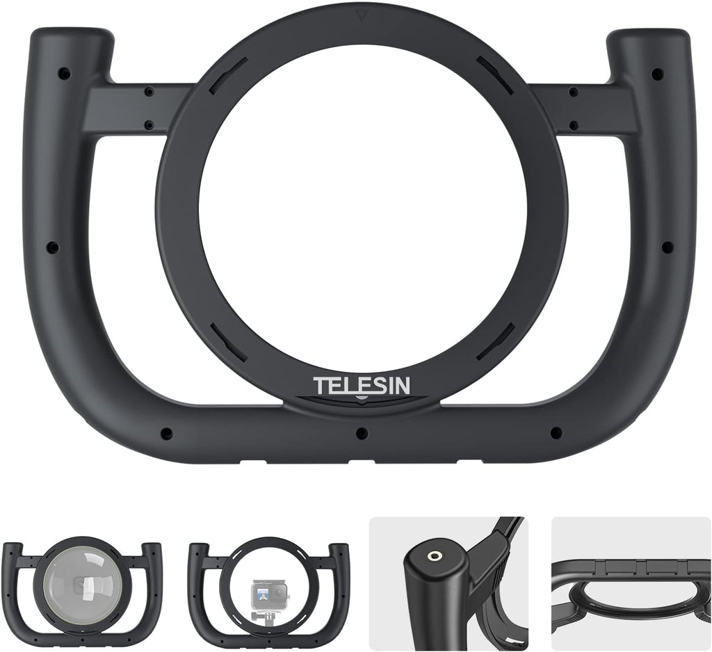 Transparent Cover for GoPro Hero 7 Black, Hero 6 Hero 5 Black Hero 2018, with Waterproof Housing Case Floating Hand Grip N229192
