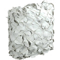 White Broadleaf Shade Sail Net 4x5 N3650