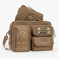 Coyote Brown Diaper Bag with Changing Mat G774