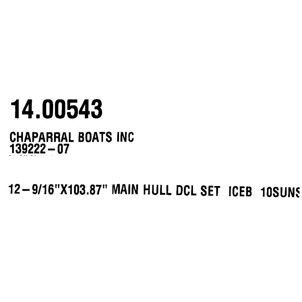 Boat Hull Graphic Set of 2 Q293