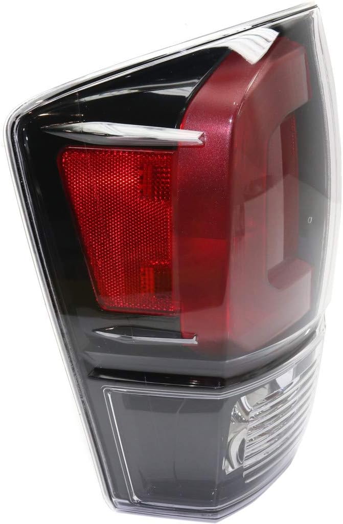 Black Tail Light Pair for Toyota Tacoma 2016-2020 M568