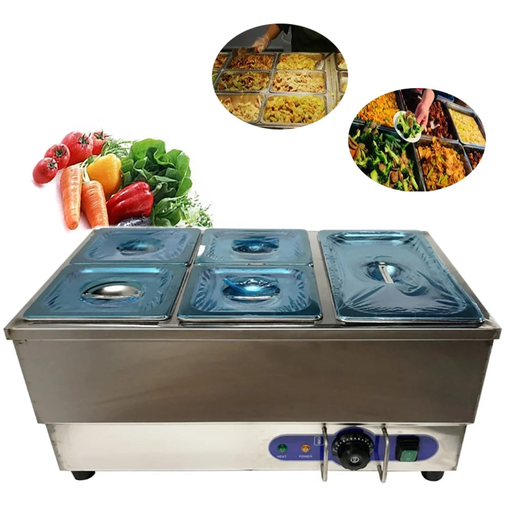 5-Pot Buffet Food Warmer K68334
