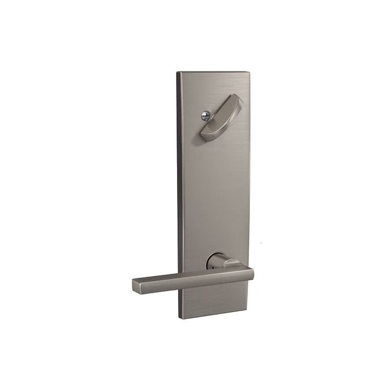 Satin Nickel Lever Full Plate C655