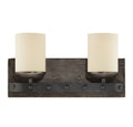 Reclaimed Wood 2 Light Bath Bar H80493