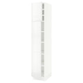 White High Cabinet with Shelves and 2 Doors U40324