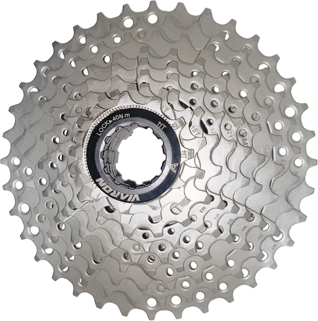 9 Speed 11-46T Silver Bike Cassette J241090