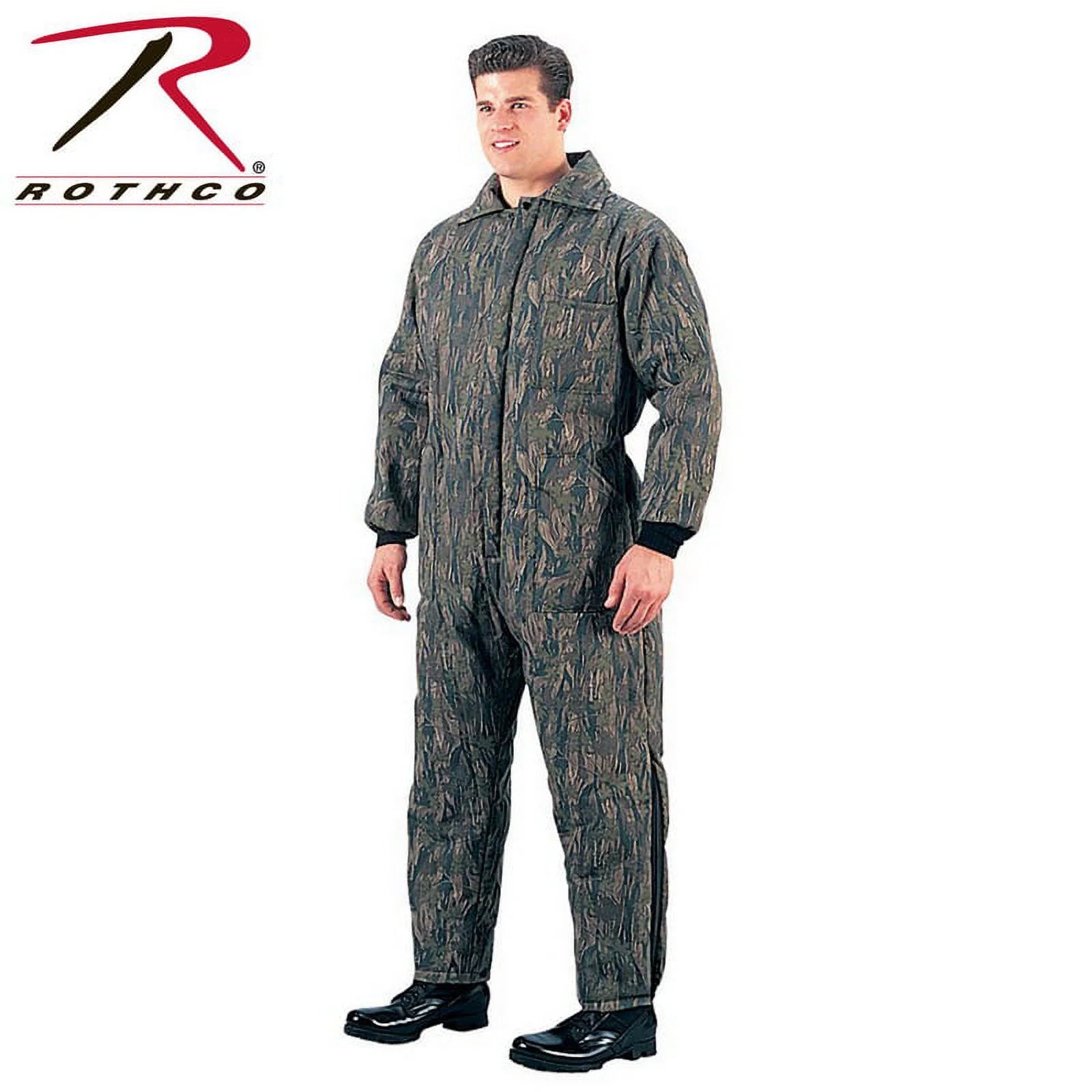 Black Insulated Coveralls P8672