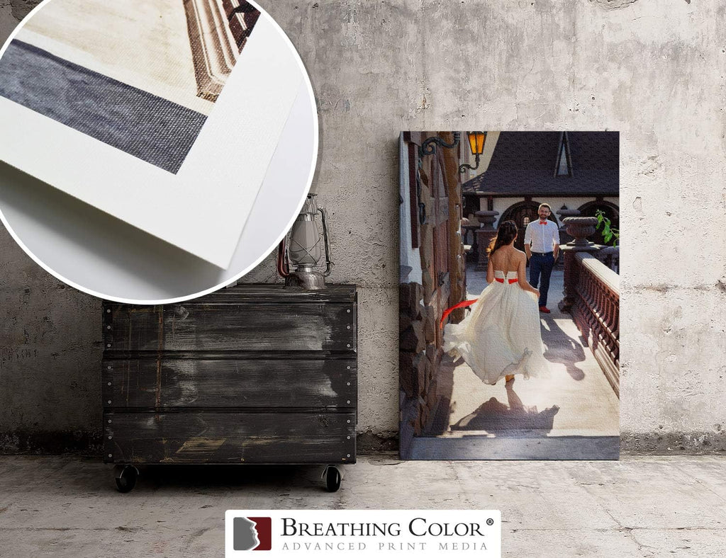 Crystalline Satin Bright White Poly-Cotton Inkjet Canvas 17in x 22in 25 Sheets J2550