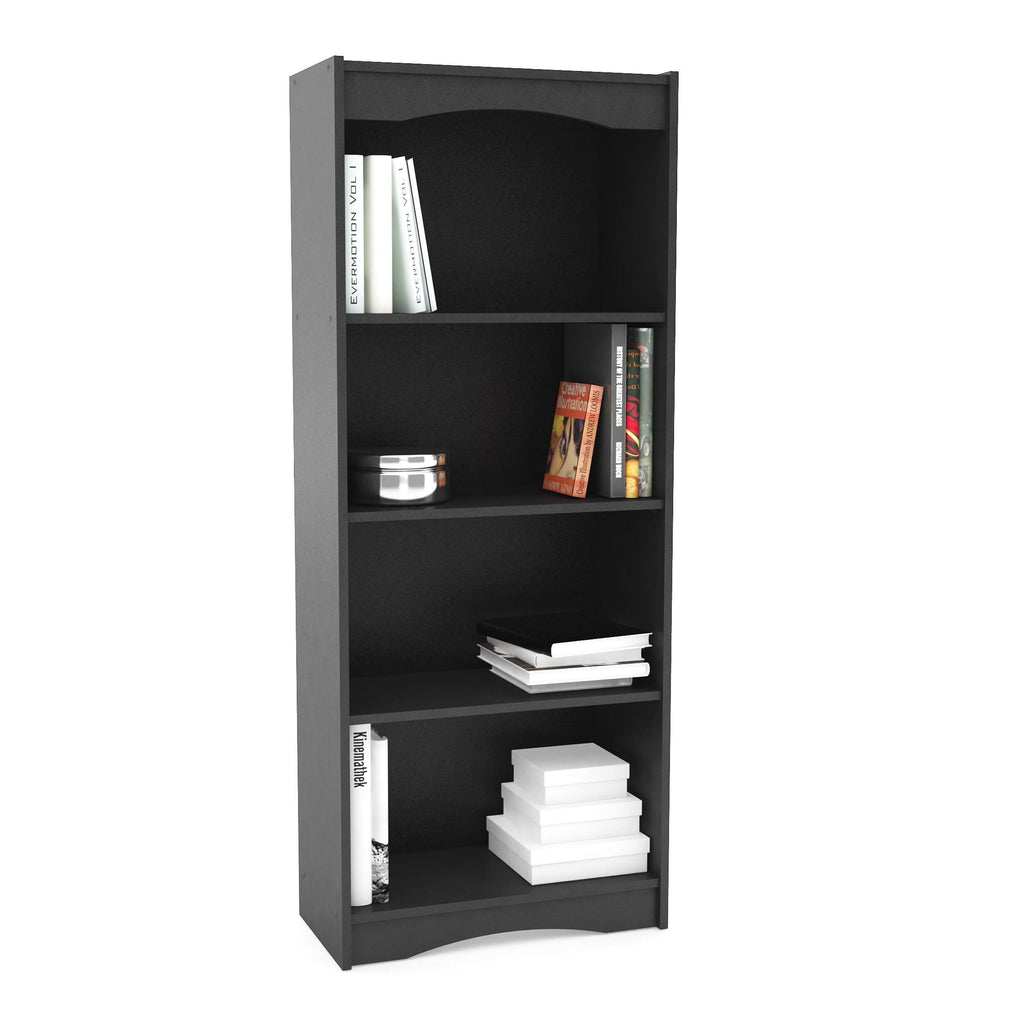 Midnight Black Tall Bookcase D6643