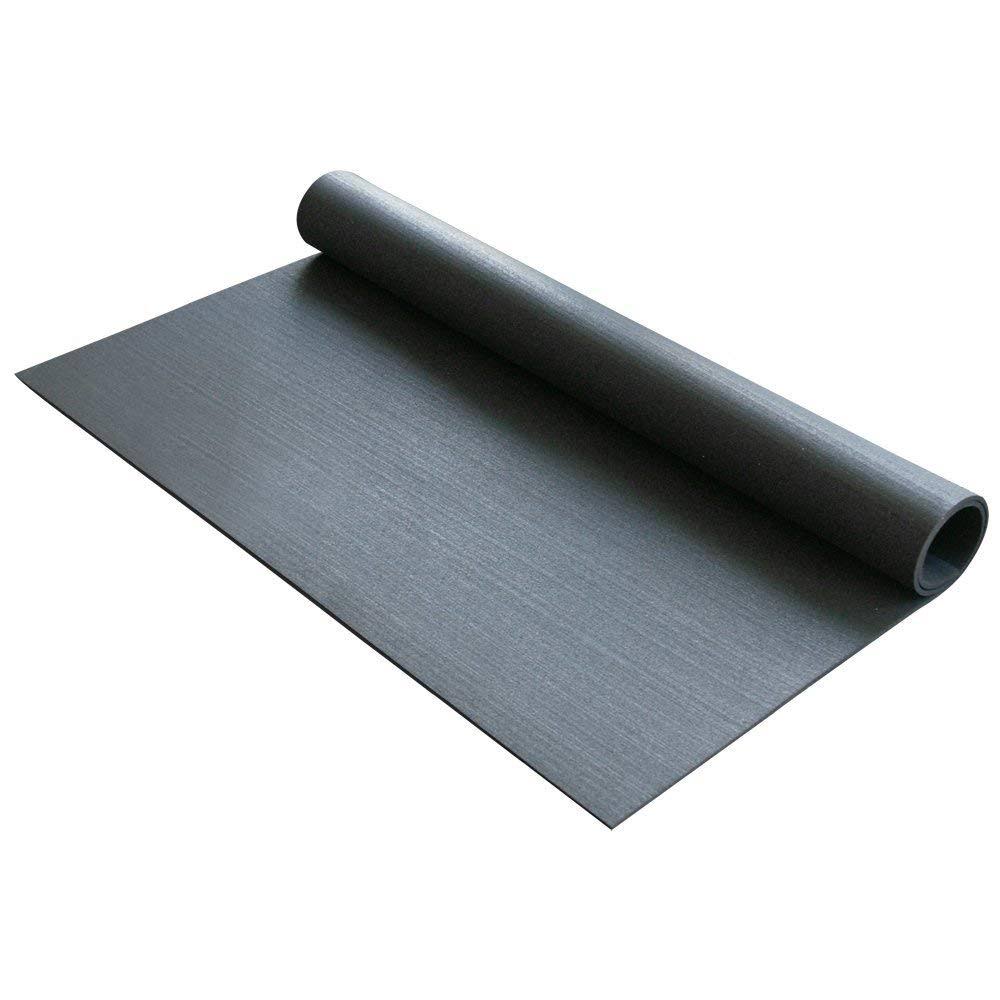 Black Rubber Washing Machine Mat E781611