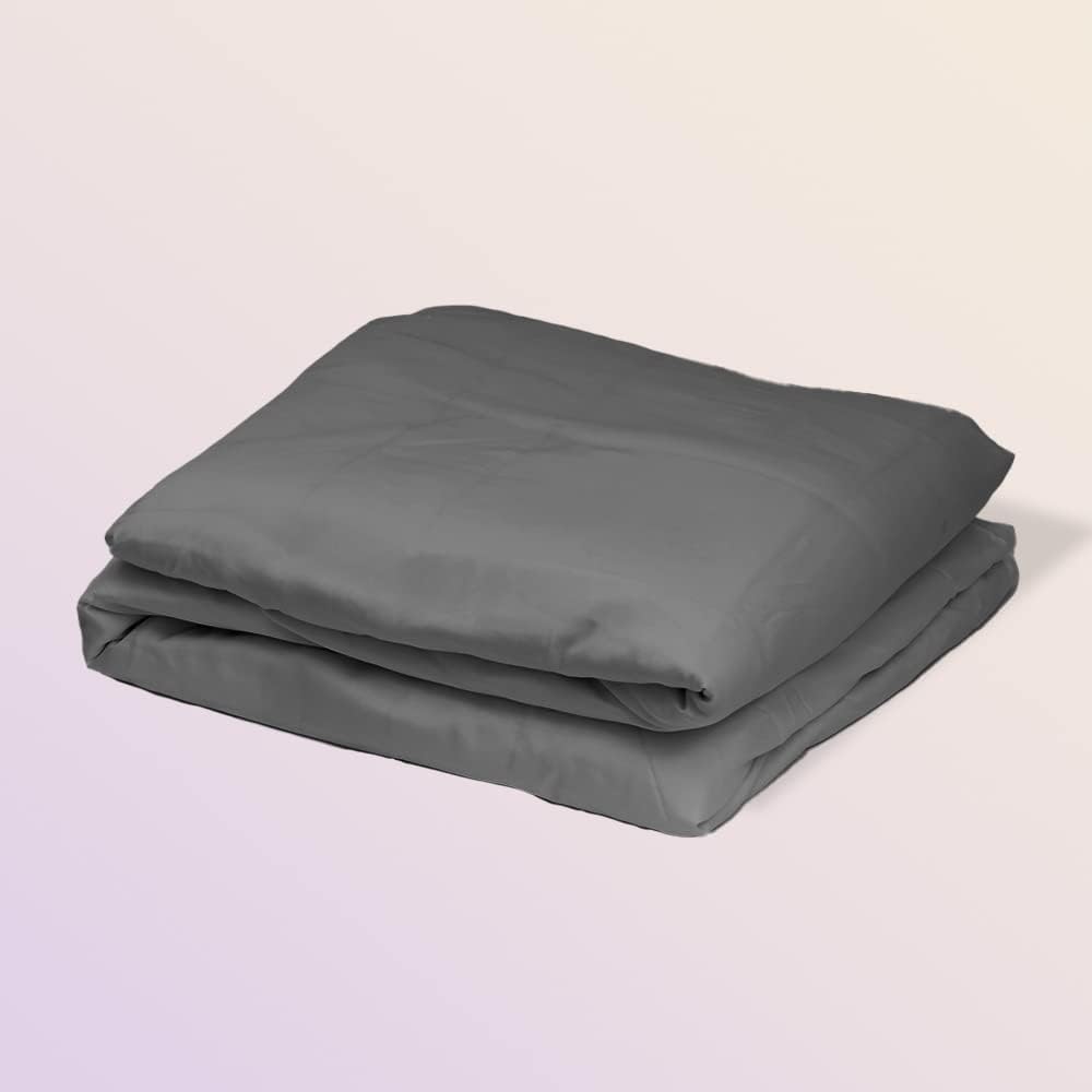 Twin White Eucalyptus Lyocell Duvet Cover T65354