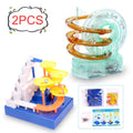 Transparent Track DIY Assembled Roller Coaster Toy O585
