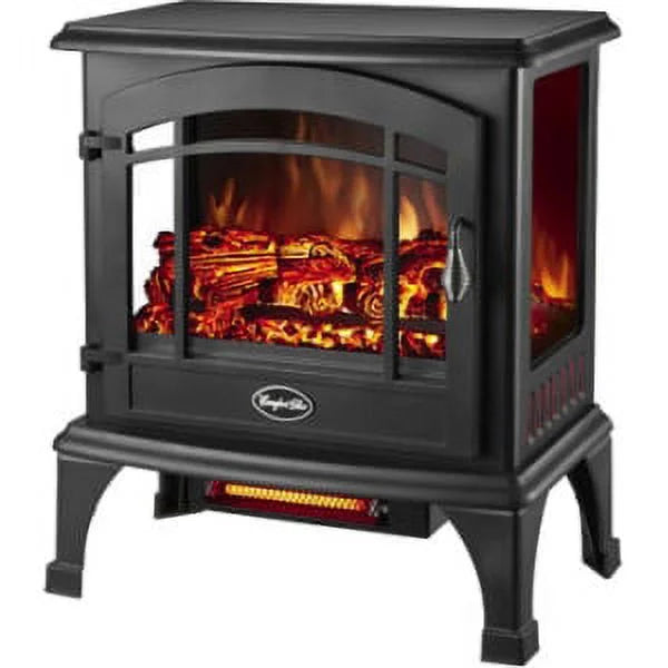 Compact Thermostatic Electric Stove With Infrared Quartz W21462