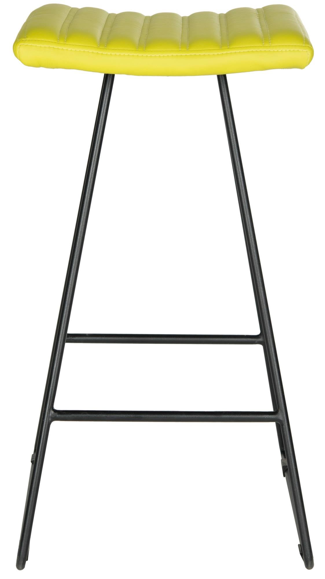 Green Bar Stool Set of 2 D168