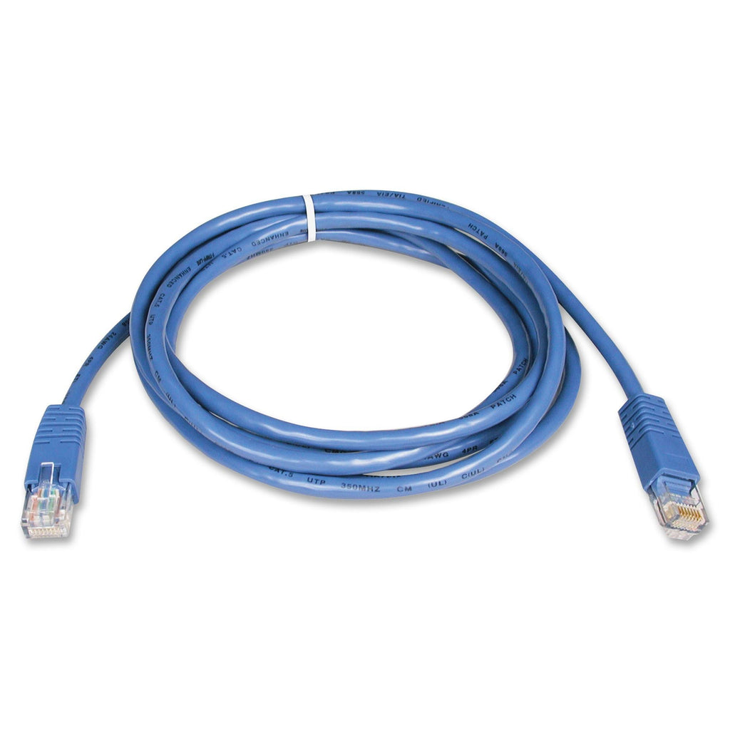 Cat5e 350MHz Molded Patch Cable RJ45 M-m Blue 7-ft. F50594