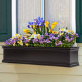 Black Fiberglass Window Box F895