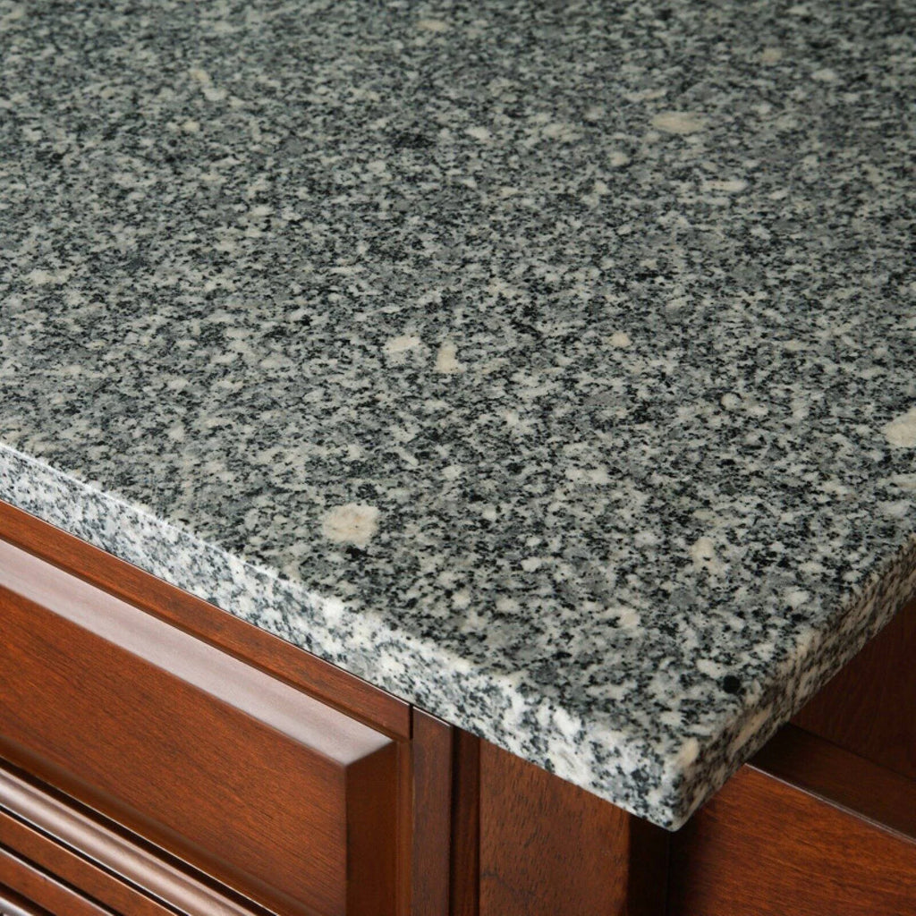 White/Gray Wood Kitchen Island X7808