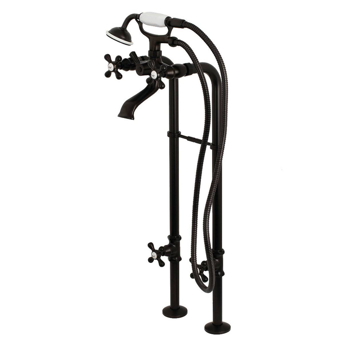 Vintage Brass Freestanding Tub Faucet Q2005
