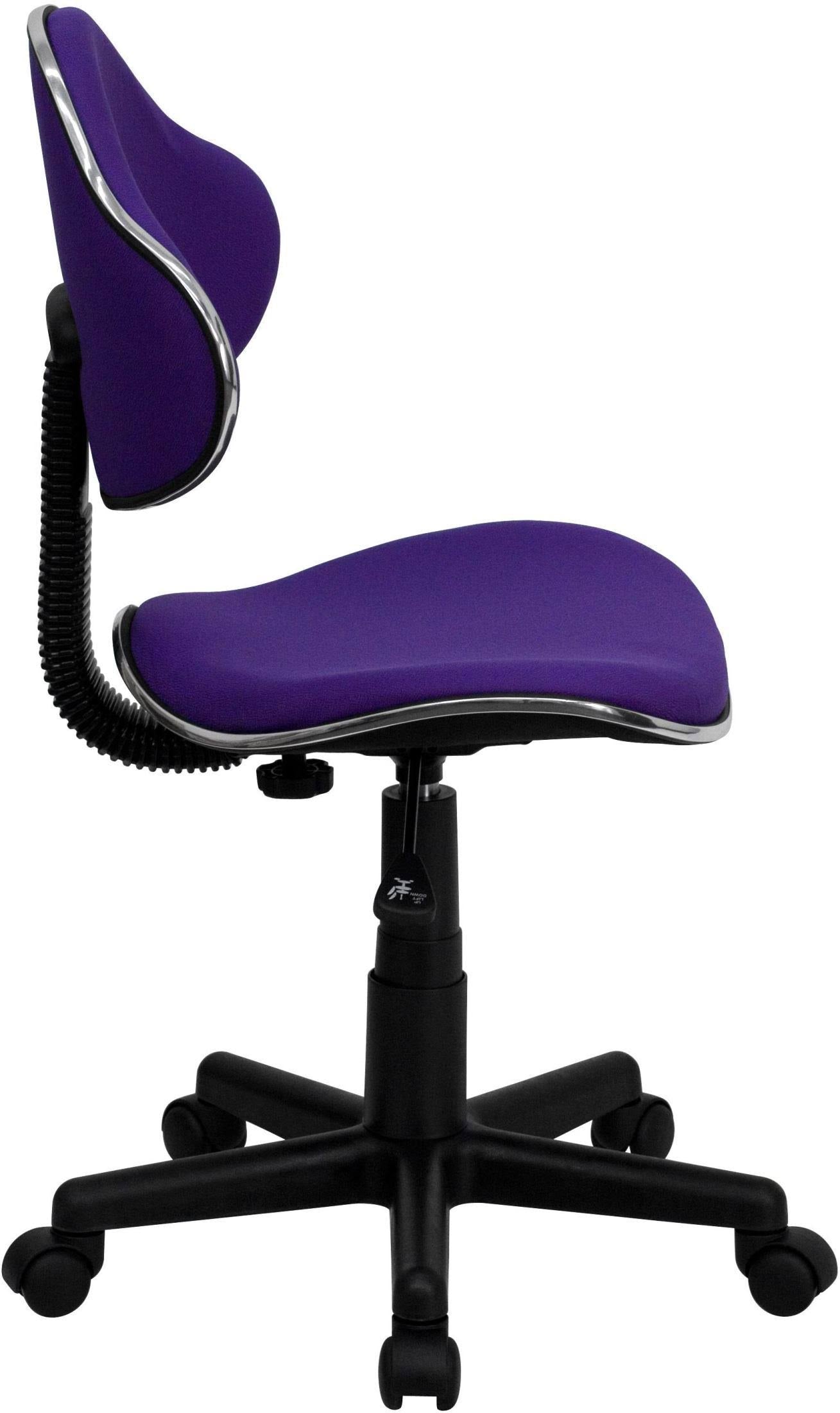Purple Fabric Ergonomic Task Chair P753