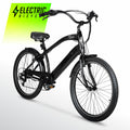 Black 36V Electric Cruiser E-Bike R51909