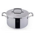 6 qt. Tri-Ply Stainless Steel Stock Pot with Lid U700717