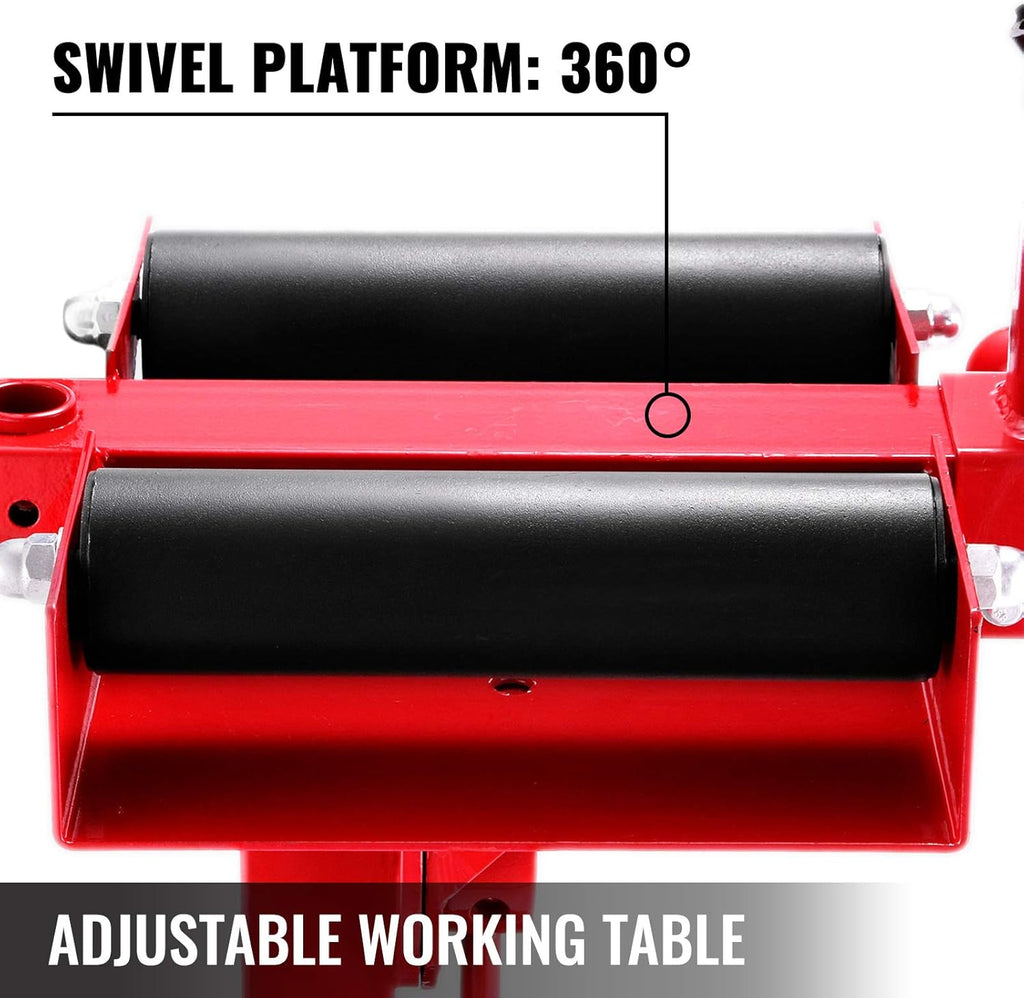 Manual Tire Spreader with Stand Adjustable LED Light Tool X362
