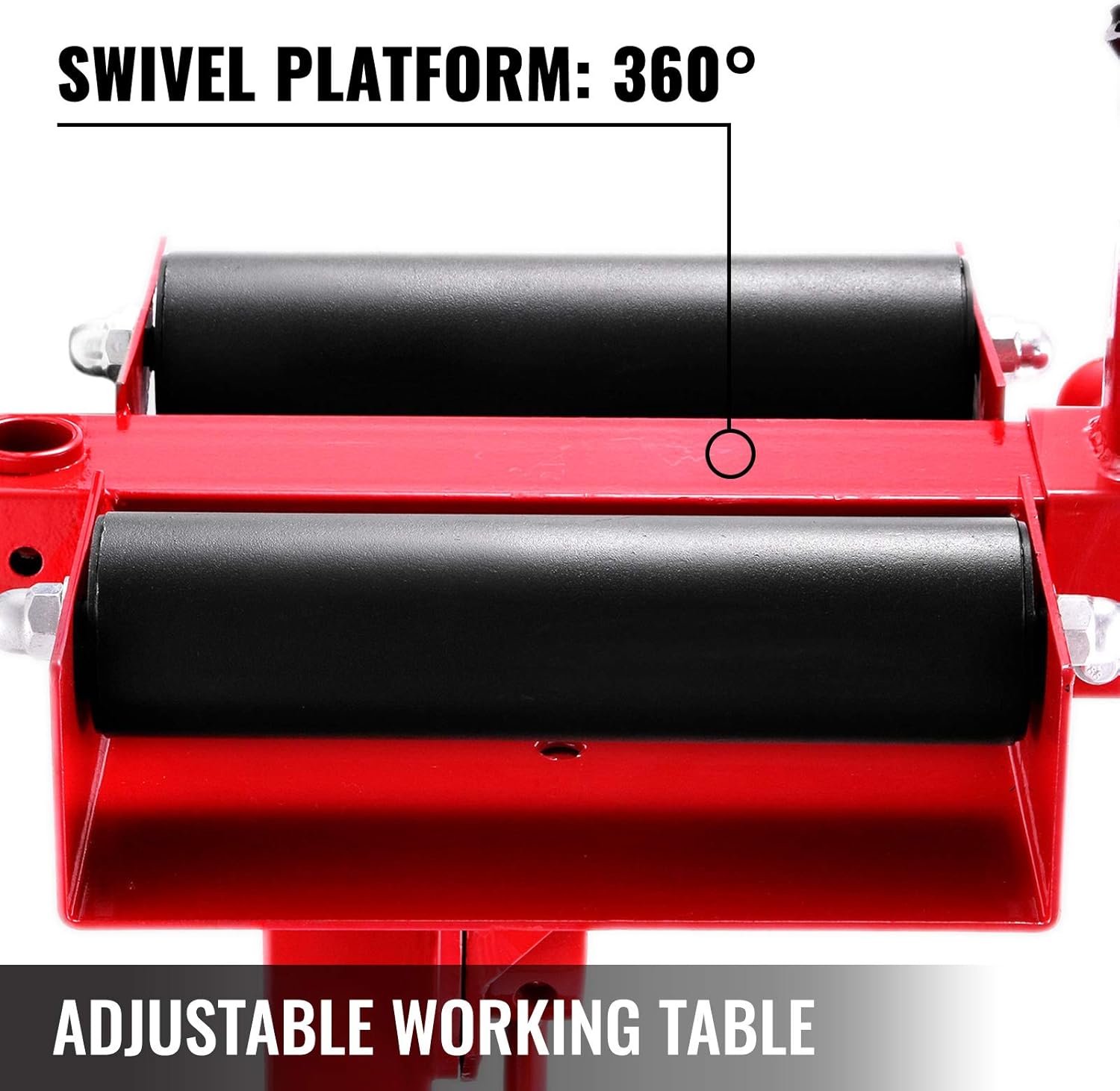 Manual Tire Spreader with Stand Adjustable LED Light Tool X362