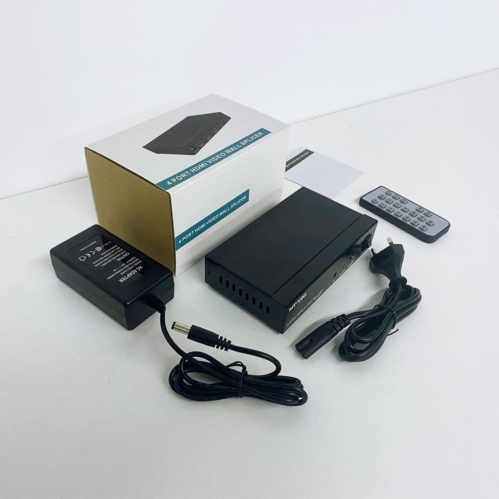 Video Wall Controller 2x2, 4K@30Hz HDMI TV Wall Processor K577