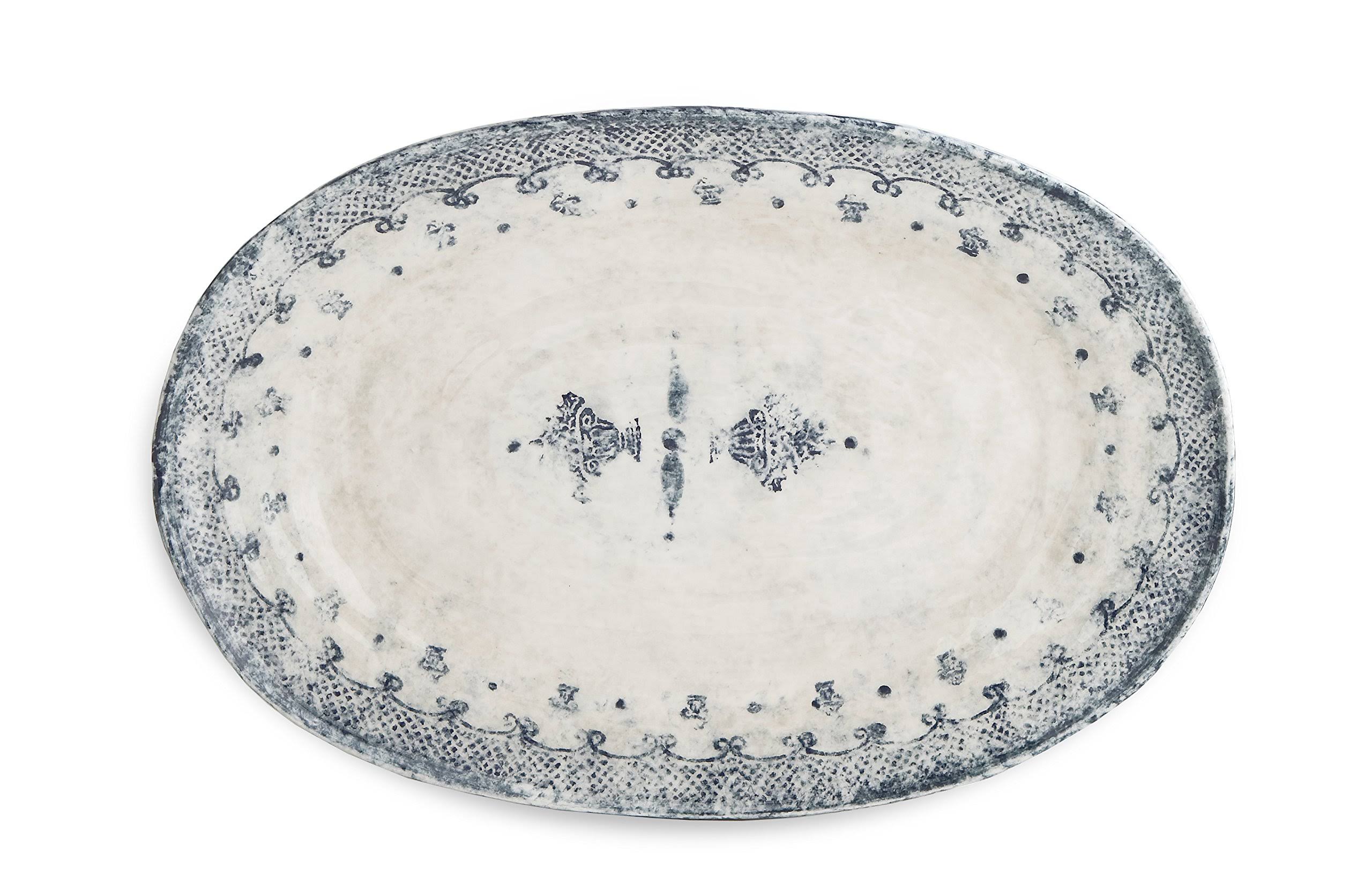 Large Oval Platter M4429