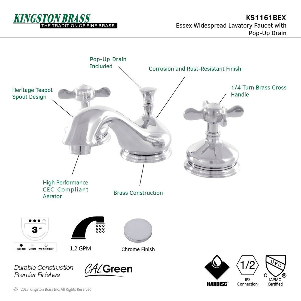 Matte Black Widespread Bathroom Faucet T572150