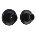 Matte Black Shower Rod Base B860