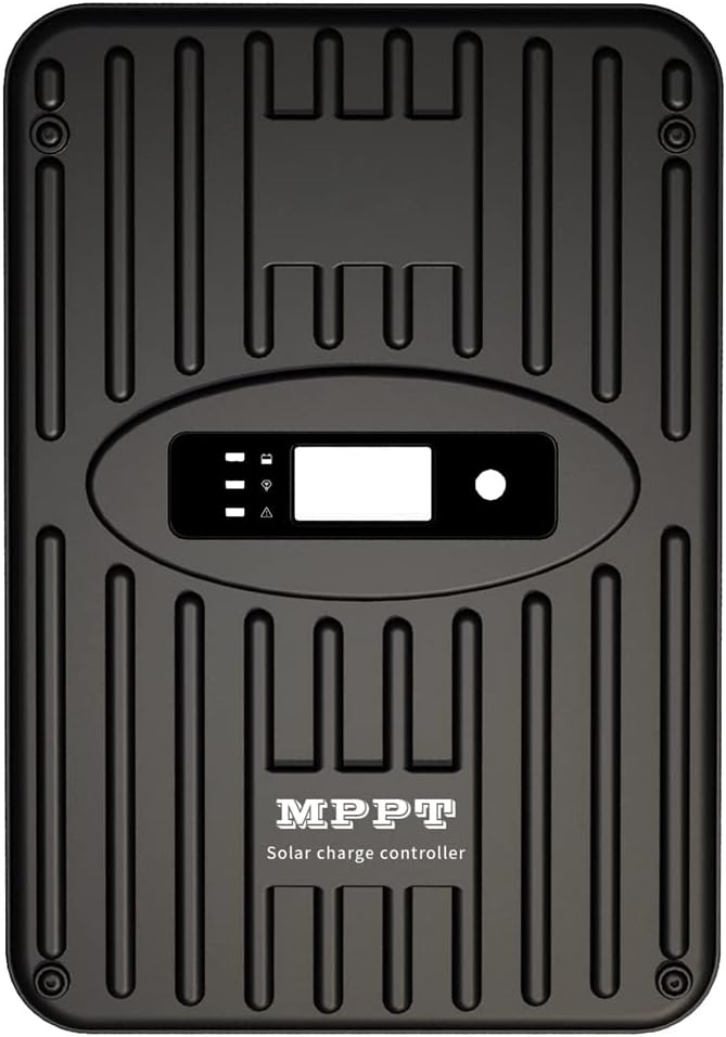 60A MPPT Solar Charge Controller 12V 24V Auto 100V Input LCD Display J3391