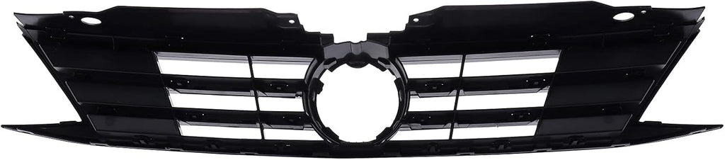 Front Grill Insert Upper Center Grille for Volkswagen Jetta MK6 2015 2016 2017 X657