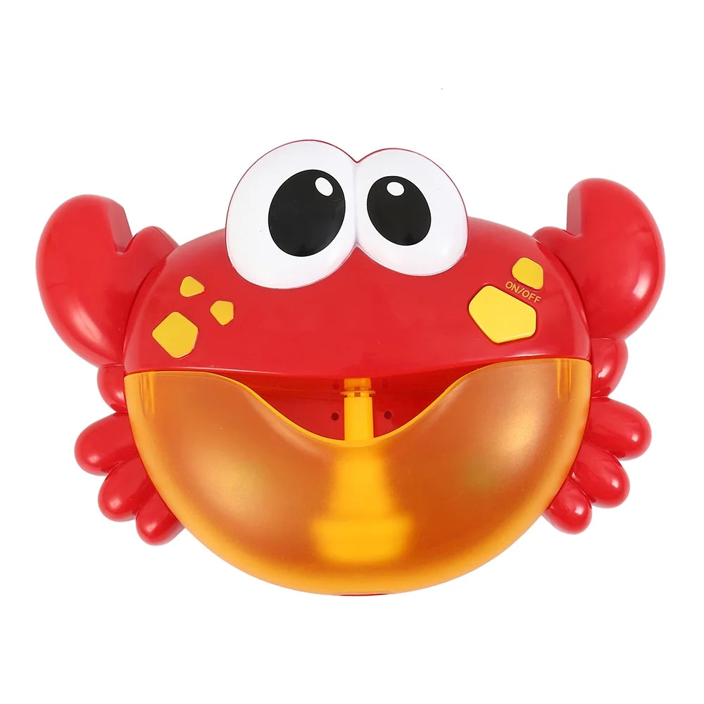 Red Plastic Crab Bubble Machine Baby Bath Toy Y143494