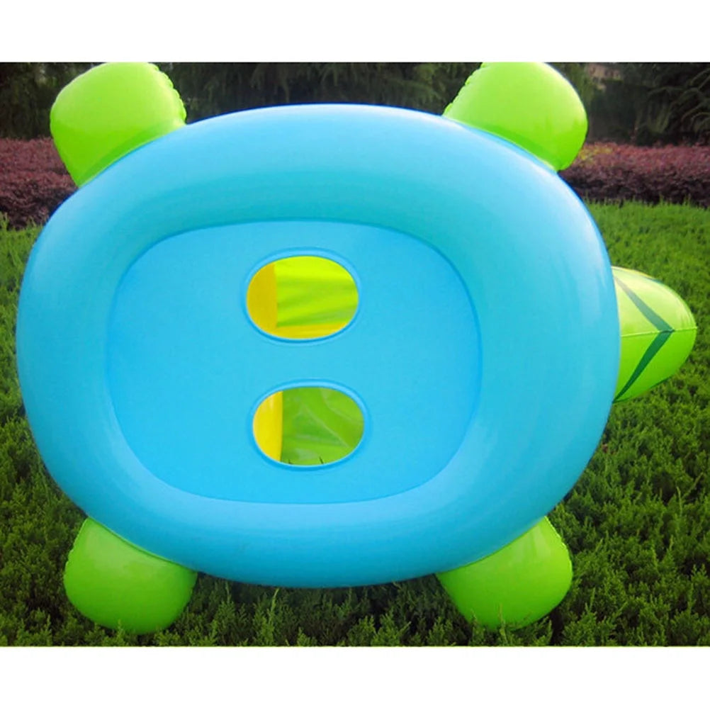 Inflatable Tortoise Swim Ring Pool Float T32701