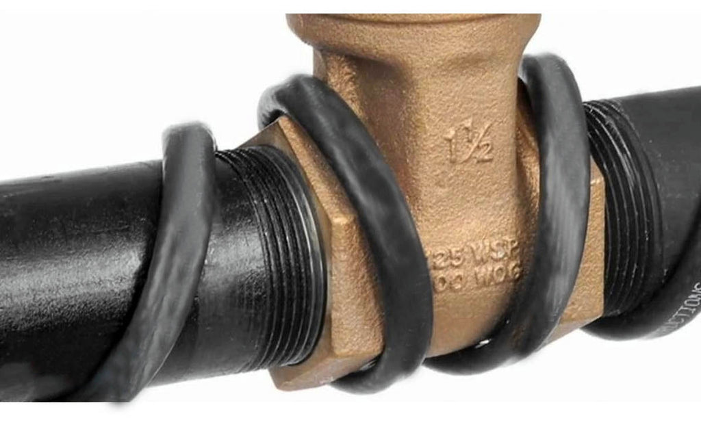 Black 30' Pipe Trace Cable with Stat and Plug G5100