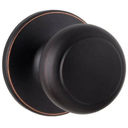 Cove Hall and Closet Passage Lockset Venetian Bronze A685704