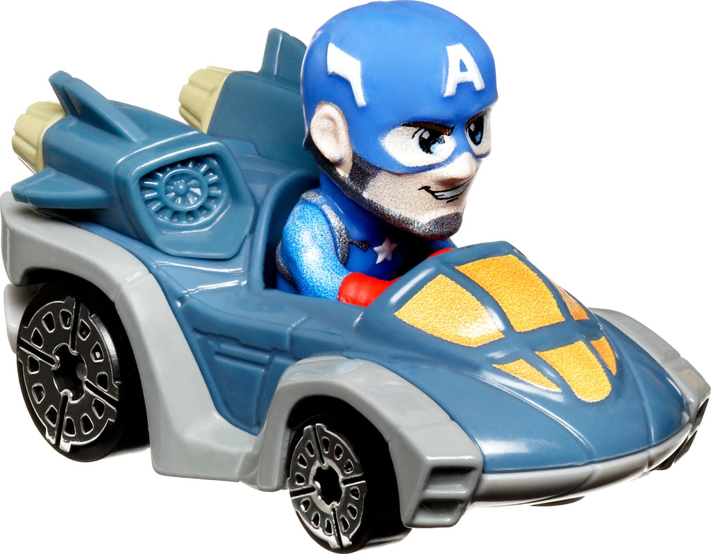 Set of 5 Die-Cast Cars with Marvel Characters G4125