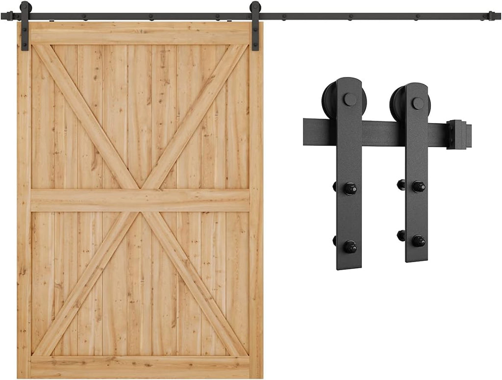 5ft Sliding Barn Door Hardware Kit Pack of 2 K46610