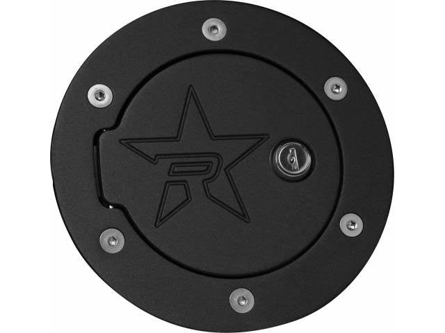 Black Locking Fuel Door H12735