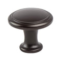 Knob 1-1/8 in Dia Rubbed Bronze K706913
