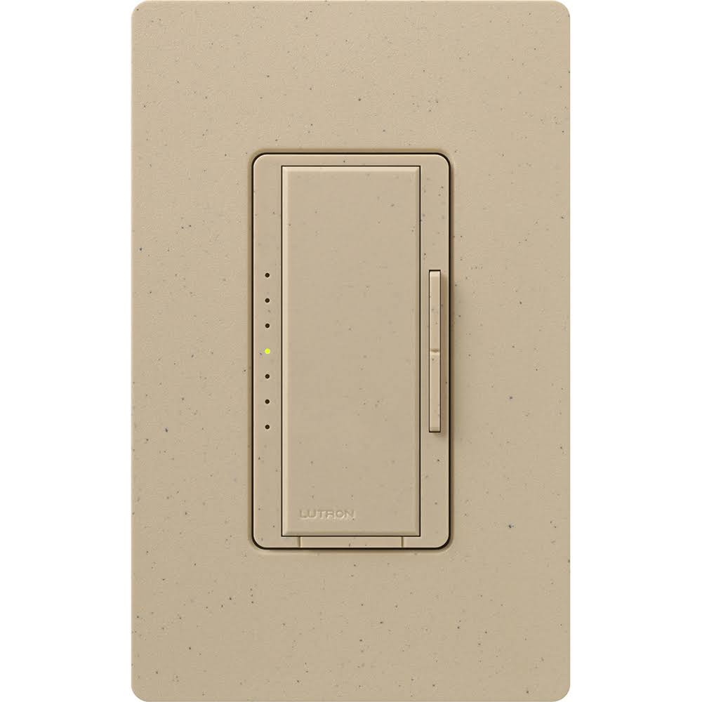 Satin Magnetic Low Voltage Multi Location Dimmer, Desert Stone, 600 W F138