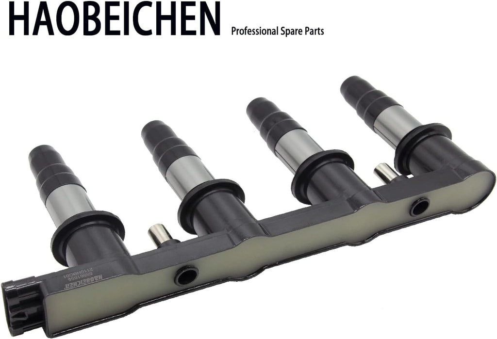 Ignition Coil Pack Compatible with Chevrolet Cruze Sonic Trax Aveo Aveo5 G3 1.8 1.6 L4 Pack of 2 X38346