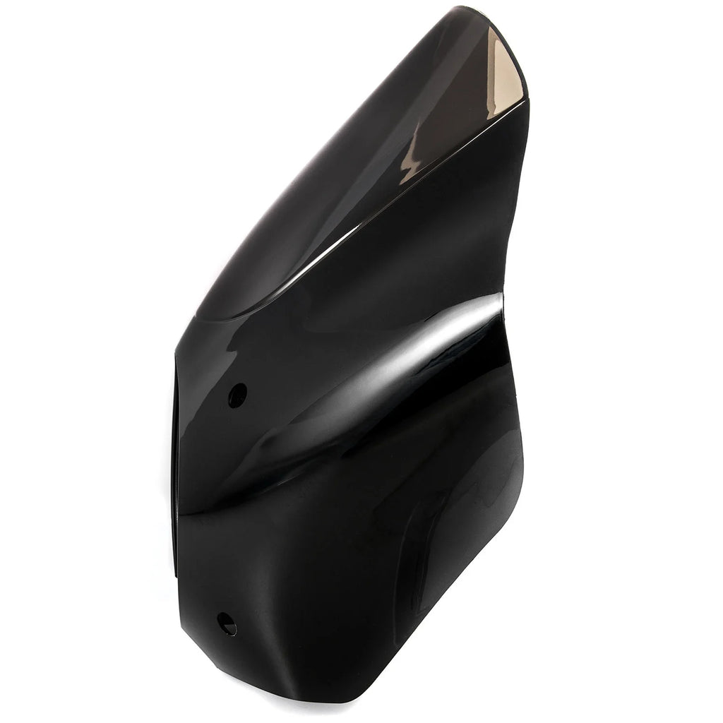 Black & Smoke Quarter Fairing Windshield Kit with Fork Mounting Hardware V3001
